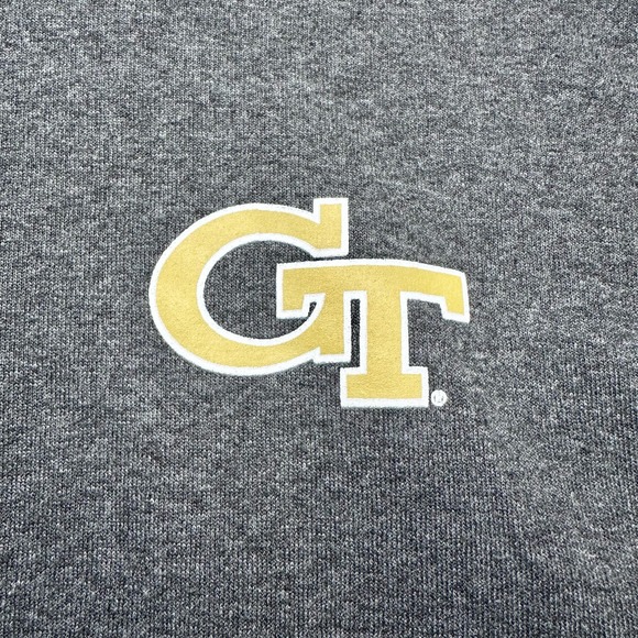 Champion x GT | Unisex | Gray Eco-Fleece Quarter Zip Sweatshirt | Medium - Picture 10 of 14